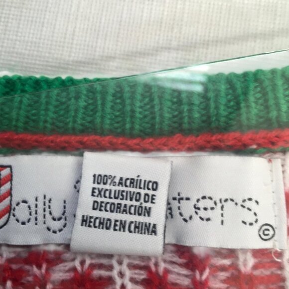 Jolly Sweaters Sweater Mens 2XL Funny Goat Christmas Pullover Novelty Holiday - Picture 11 of 15